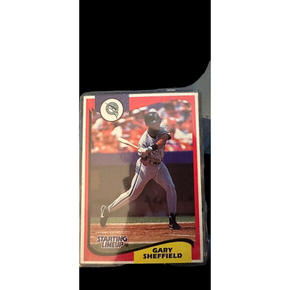 Starting Lineup Gary Sheffield Florida Marlins MLB 1994 Vintage - Picture 3 of 4